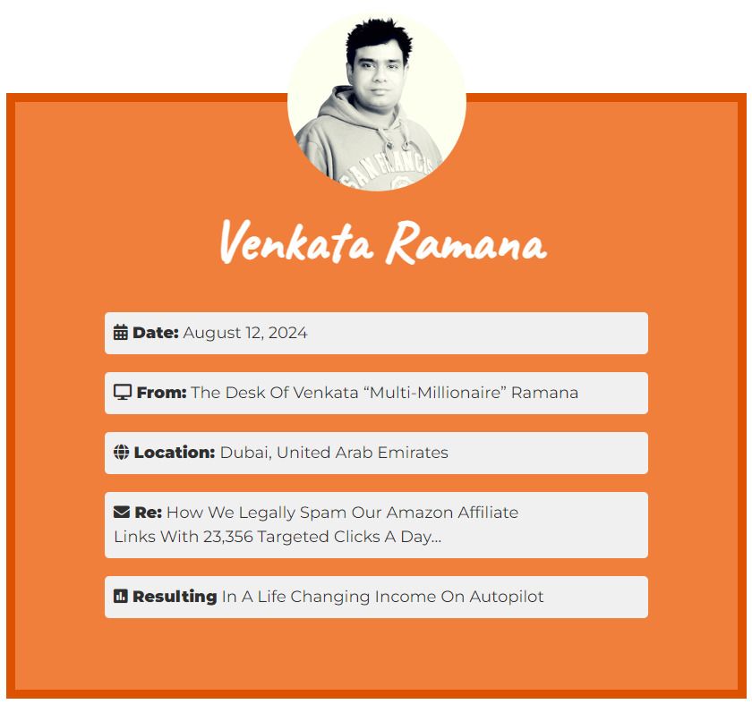 Venkata Ramana The Author of the Olive App