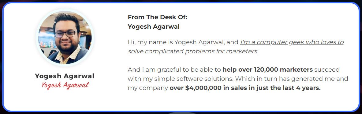 Yogesh Agarwal The Author of the Vocal Vibes AI